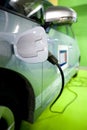 Electro car refueling Royalty Free Stock Photo