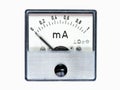 Electro magnetic analog measuring device. Royalty Free Stock Photo