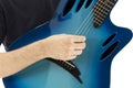 Electroacoustic guitar Royalty Free Stock Photo