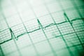 Electrocardiogram close up