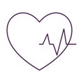 electrocardiogram heart illustration