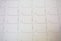 Electrocardiogram in pink paper form in hospital, Royalty Free Stock Photo