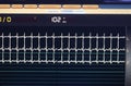 Electrocardiogram tracings on a cardiac monitor