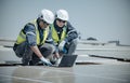 Electromechanical solar panel technician install, assemble photovoltaic systems on roof based on site assessment and schematic