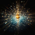 The Electron Gold Ball: A Surreal Journey Through Light and Soun