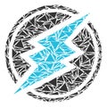 Electroneum Mosaic of Triangles