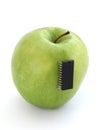 Electronic apple Royalty Free Stock Photo