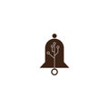 Electronic bell icon illustration design vector template Royalty Free Stock Photo