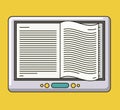 Electronic book icon Royalty Free Stock Photo