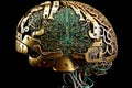 The electronic brain of a cybernetic organism