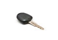 Electronic car key isolated on white Royalty Free Stock Photo
