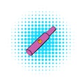 Electronic cigarette cartridge icon, comics style Royalty Free Stock Photo