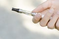 An electronic cigarette Royalty Free Stock Photo