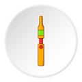 Electronic cigarette icon, cartoon style Royalty Free Stock Photo