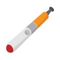 Electronic cigarette icon, cartoon style Royalty Free Stock Photo