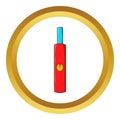 Electronic cigarette icon