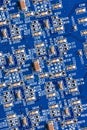 Electronic Circuit Board Close-up Royalty Free Stock Photo