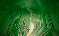 Electronic circuit board closeup. Electronic motherboard card. Circuitry and close-up on electronics. Background of Royalty Free Stock Photo