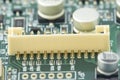 Electronic circuit board, PCB & x28;Printed circuit board& x29; with proce Royalty Free Stock Photo