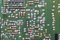 Electronic circuit boards , Printed circuit board. Royalty Free Stock Photo