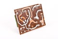 Electronic circuit plate Royalty Free Stock Photo