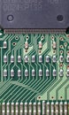 Electronic circuit plate Royalty Free Stock Photo