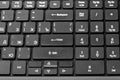 Electronic collection - laptop keyboard with key enter Royalty Free Stock Photo