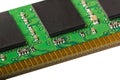 Electronic collection - computer random access memory (RAM) modules Royalty Free Stock Photo