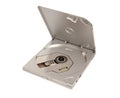 Electronic collection - Portable external slim CD DVD drive Royalty Free Stock Photo