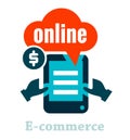 Electronic commerce icon