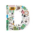 Electronic components letter