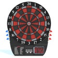 Electronic Dartboard Royalty Free Stock Photo