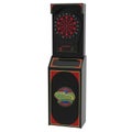 Electronic Dartboard Machine on white. 3D illustration Royalty Free Stock Photo