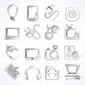 Electronic Devices objects icons