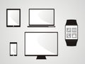 Electronic Devices Vector Set.