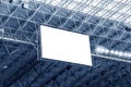 Electronic display at stadium Royalty Free Stock Photo