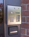 Electronic door directory and security pad