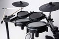 electronic drum set with variety of sound effects and beats, including ambient noise, jazz, hip-hop