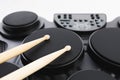 Electronic drums portable music device