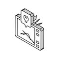 electronic gadget repair isometric icon vector illustration Royalty Free Stock Photo