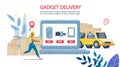 Electronic Gadgets Shop with Delivery Service