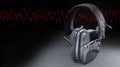 Electronic headset to protect hearing with sine wave