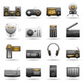 Electronic icon set