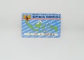 Electronic identity card with a white background for Indonesian people