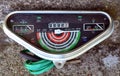 Electronic instrument cluster Royalty Free Stock Photo