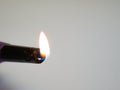An electronic lighter. Burning the kitchen stove