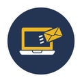 Electronic marketing, email Vector Icon which can easily modify or edit Royalty Free Stock Photo