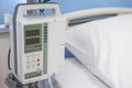 Electronic medical infusion machine controls