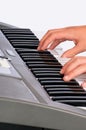 Electronic music keyboard