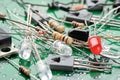 Electronic parts Royalty Free Stock Photo